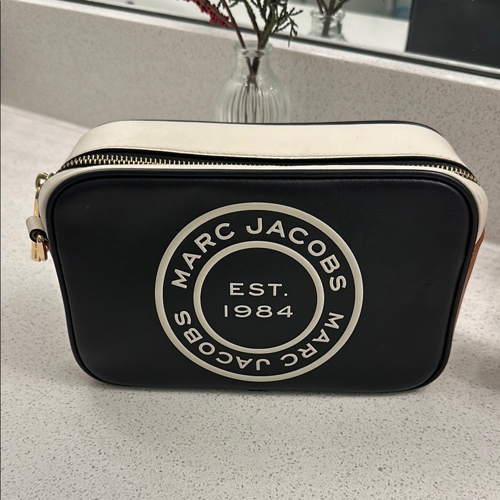 Marc Jacobs Black and White Toiletry Bag